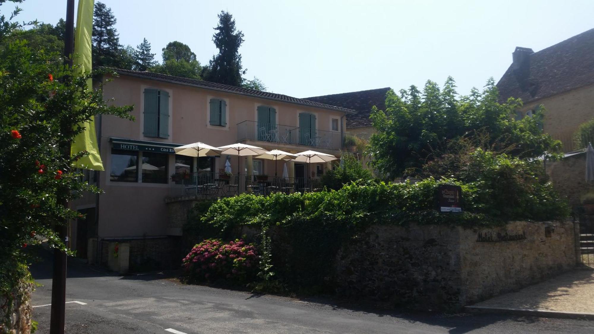 Hotel-Restaurant Cote Rivage Badefols-sur-Dordogne ภายนอก รูปภาพ
