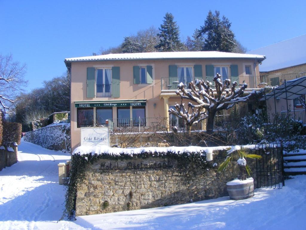 Hotel-Restaurant Cote Rivage Badefols-sur-Dordogne ภายนอก รูปภาพ