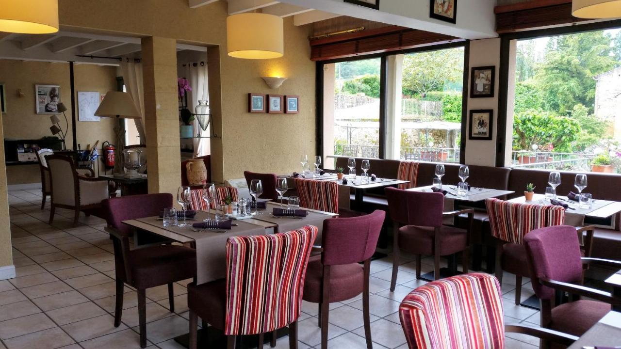 Hotel-Restaurant Cote Rivage Badefols-sur-Dordogne ภายนอก รูปภาพ